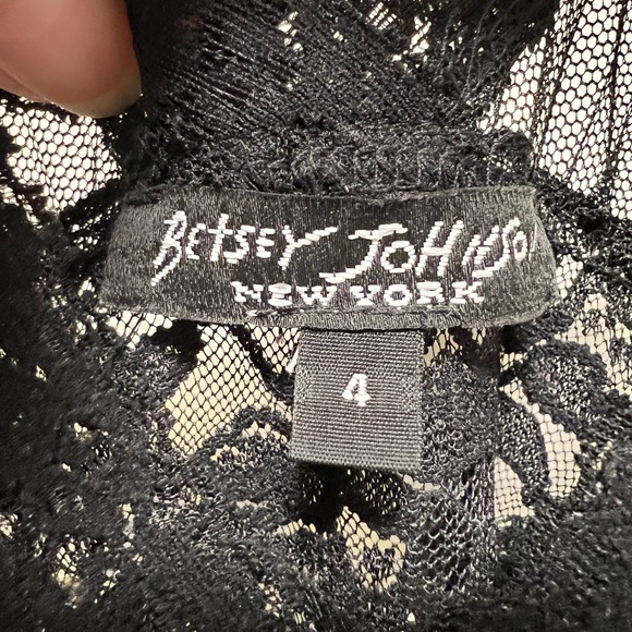 🚫SOLD🚫 Vintage Betsey Johnson Sheer Mesh & Lace Dress - Picture 7 of 7